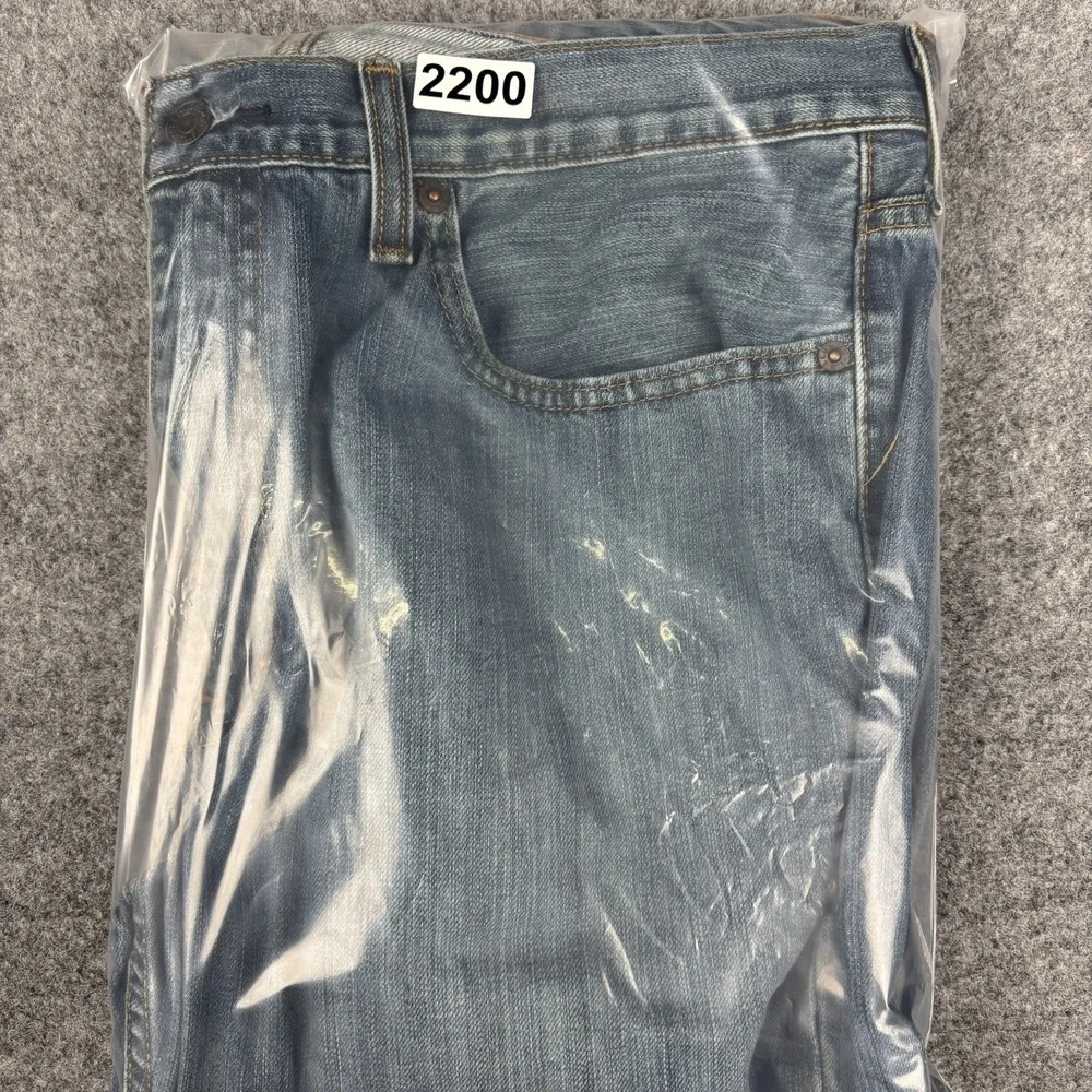Levi's 559 Jeans Mens 36x34 Relaxed‎ Straight Medium Wash Classic Blue Denim EUC